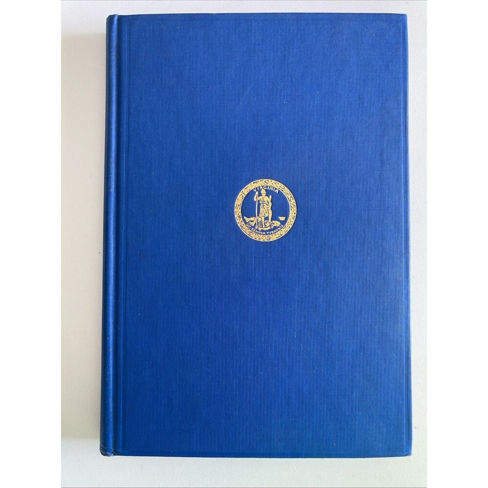 Report Secretary Of The Commonwealth Of Virginia 1950-51 Good Condition History